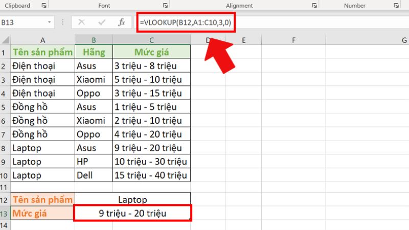 hàm vlookup trong excel là gì? cú pháp kèm ví dụ chi tiết 1 Ham-Vlookup-1