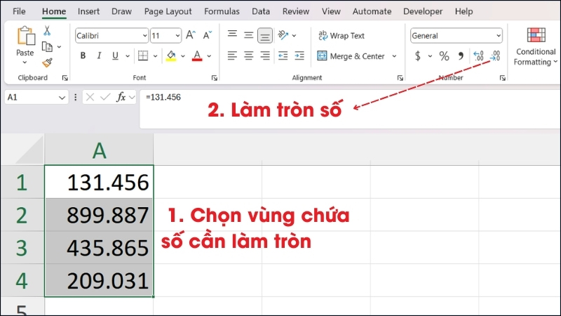 10+ cách làm tròn số nhanh gọn trong Excel kèm ví dụ minh họa cach-lam-tron-so-2