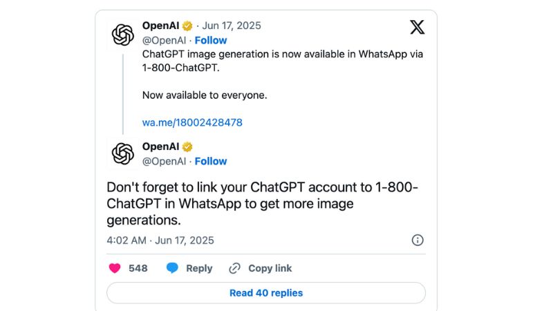 tạo hình ảnh trong WhatsApp