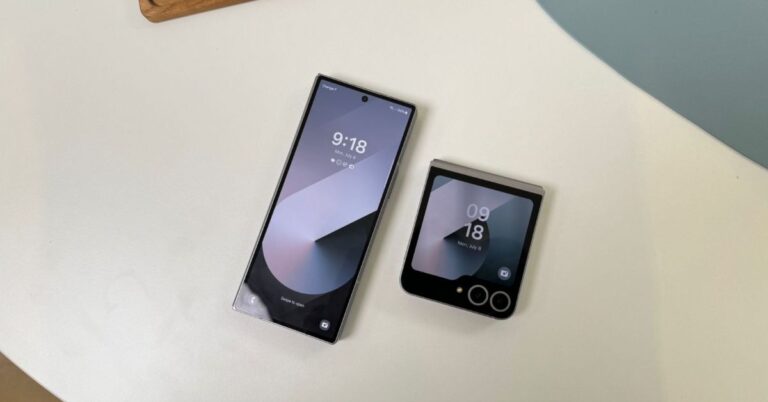 màu sắc của Galaxy Z Fold 7 và Flip 7