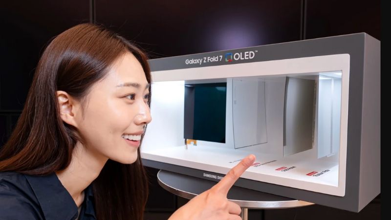 Màn hình Galaxy Z Fold 7