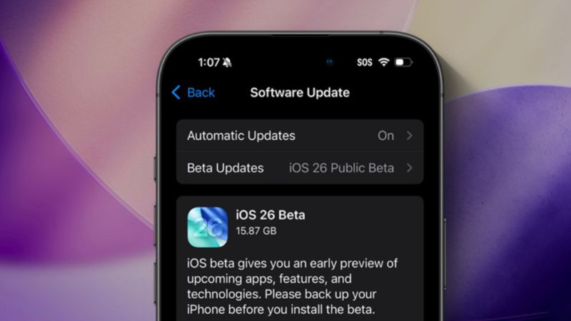 bản cập nhật iOS 26