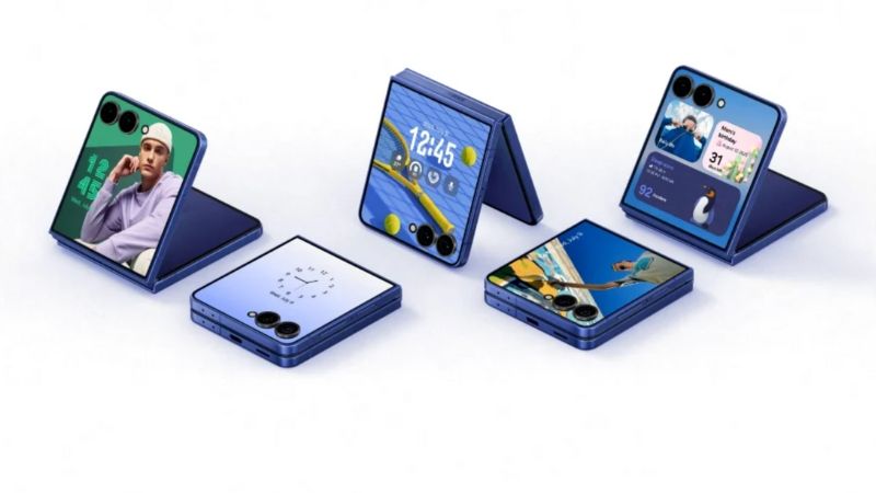 Galaxy Z Flip 7 và Xiaomi Mix Flip 2