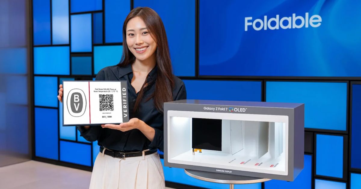 Màn hình Galaxy Z Fold 7