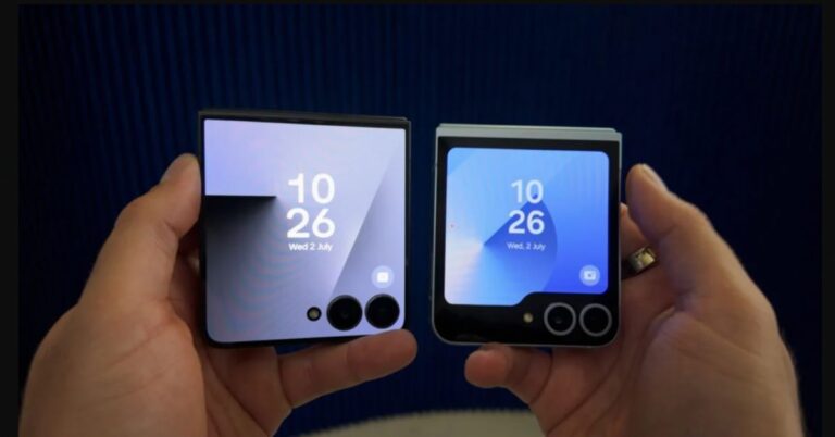 Galaxy Z Flip 7 so sánh Flip 6