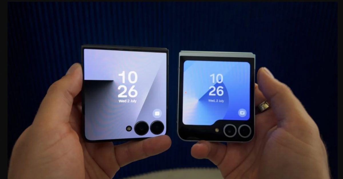 Galaxy Z Flip 7 so sánh Flip 6