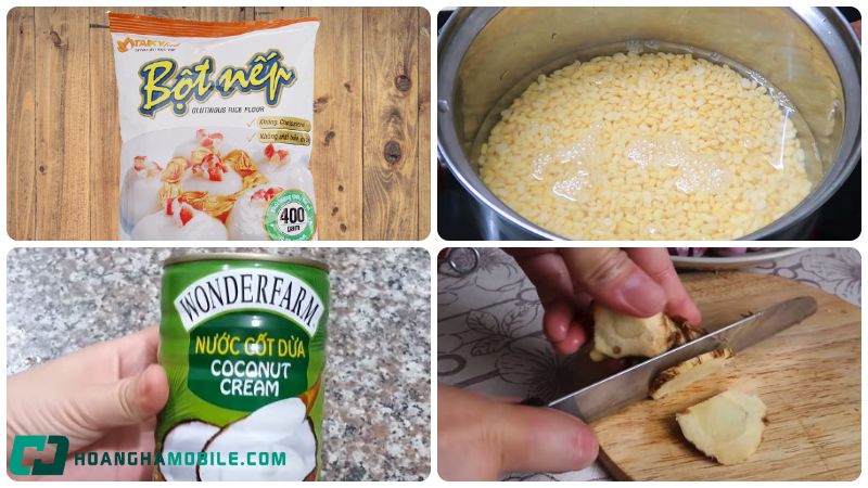 cách nấu chè trôi nước