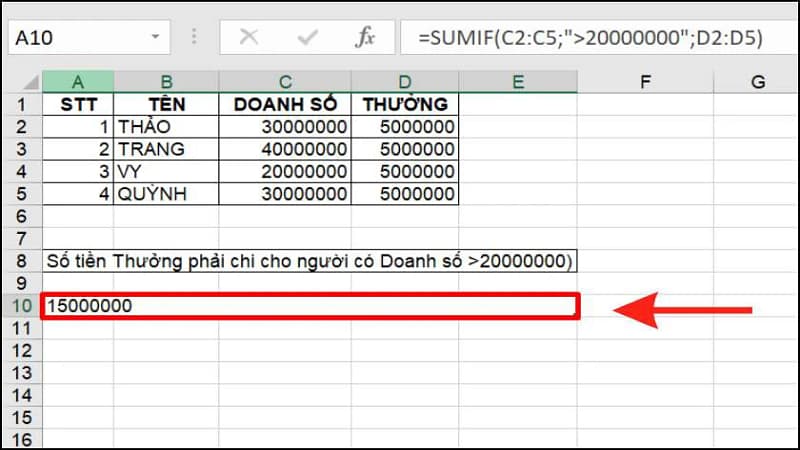 ham-tong-trong-excel-15