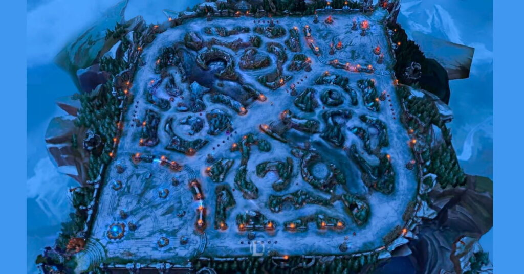 Bản đồ Summoner’s Rift mùa đông có thể trở lại trong LMHT 2025