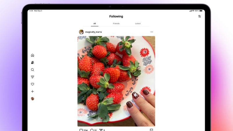 Instargram cho iPad 