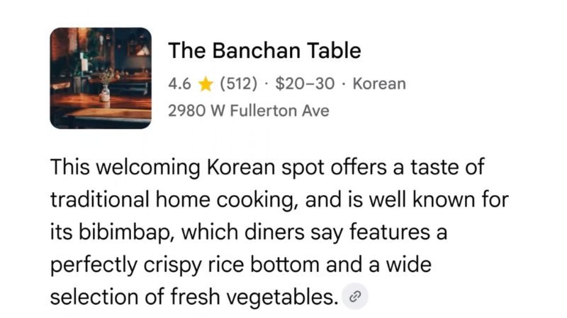 AI của Google Search