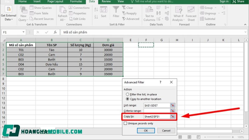 cach-loc-trung-trong-excel-14