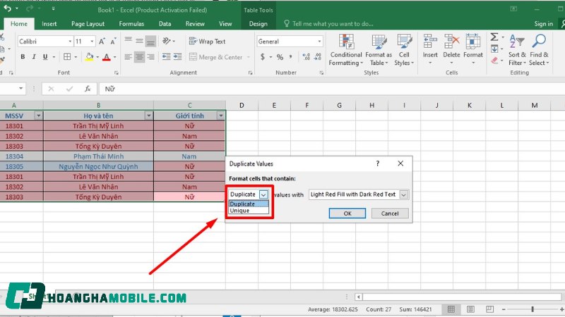 cach-loc-trung-trong-excel-8