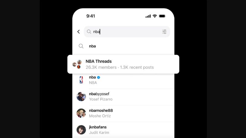 cộng đồng trên Threads