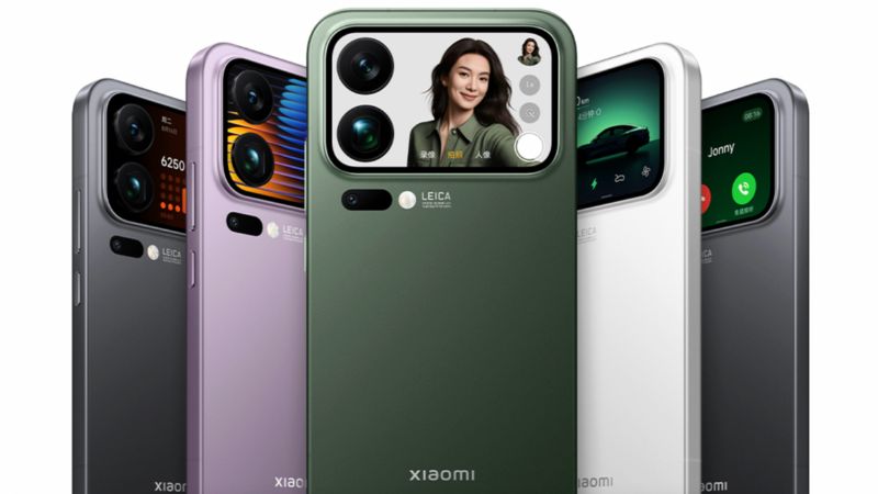 điện thoại có màn hình sau