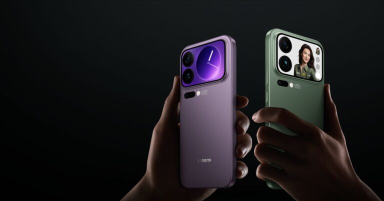 điện thoại có màn hình sau