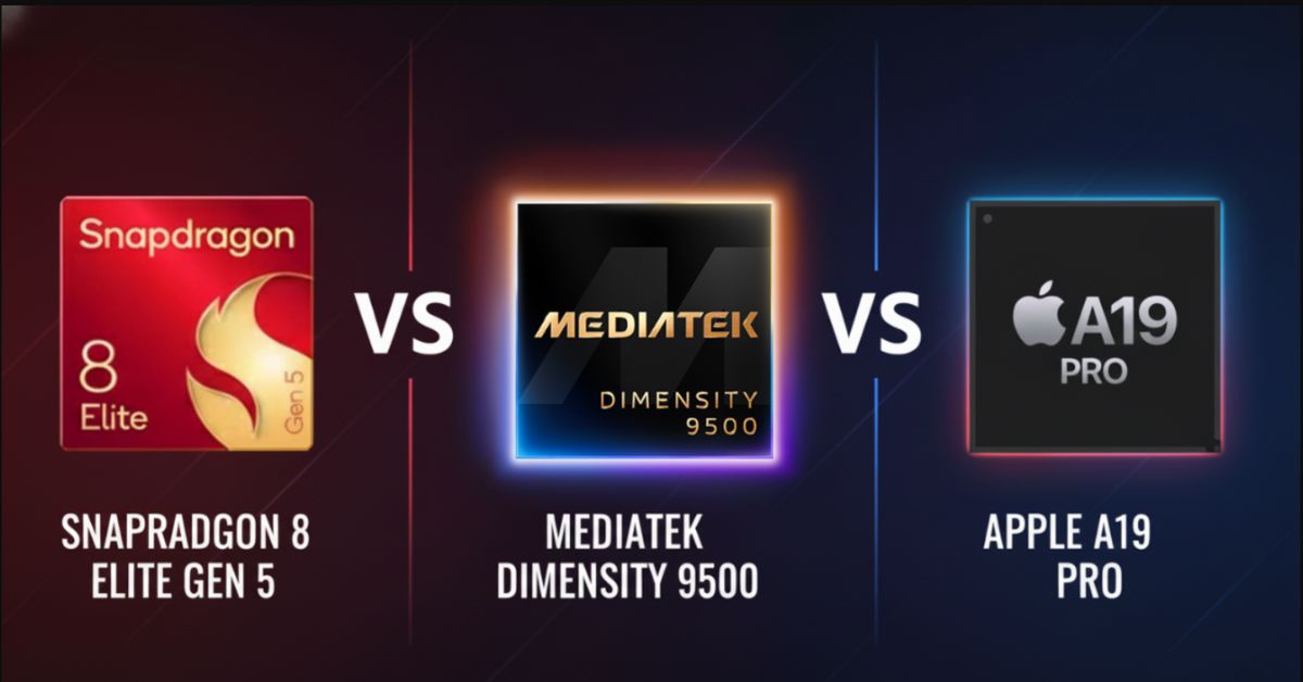 So sánh Snapdragon 8 Elite Gen 5