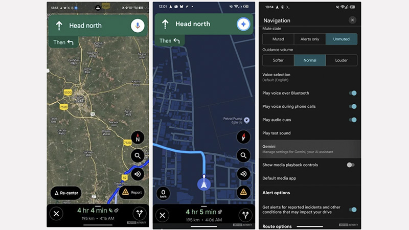 Gemini giúp cải thiện tính năng điều hướng của Google Maps