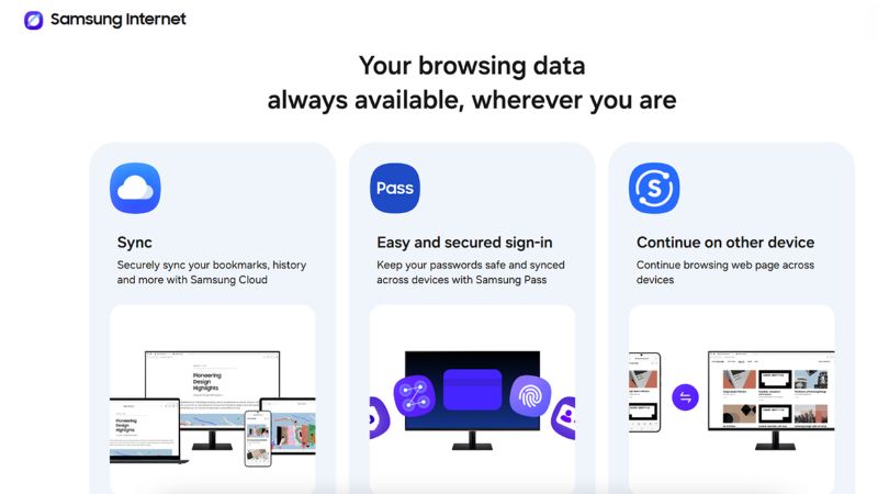 Samsung ra mắt trình duyệt Internet