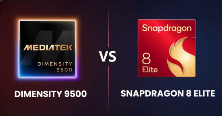 Dimensity 9500 so sánh Snapdragon 8 Elite