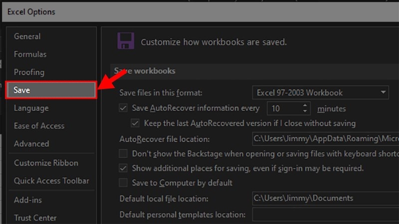 Cách Lấy Lại File Excel Chưa Lưu, Quên Lưu, Bị Ghi Đè, Bị Xóa Nhanh Chóng Cach-Lay-Lai-File-Excel-Chua-Luu-6
