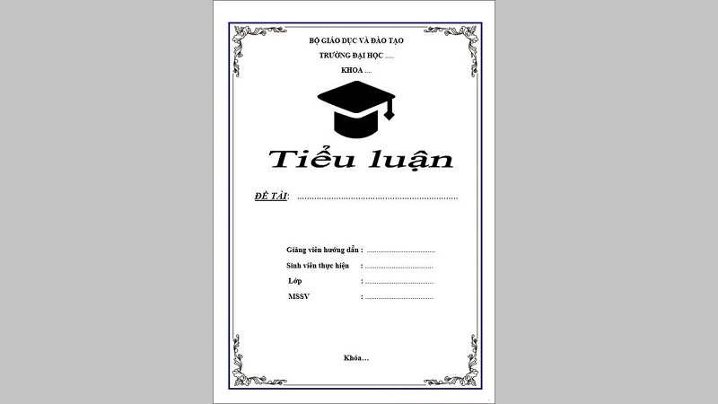 Hướng Dẫn Cách Làm Bìa Tiểu Luận Đẹp, Chuyên Nghiệp Cho Sinh Viên Cach-Lam-Bia-Tieu-Luan-10