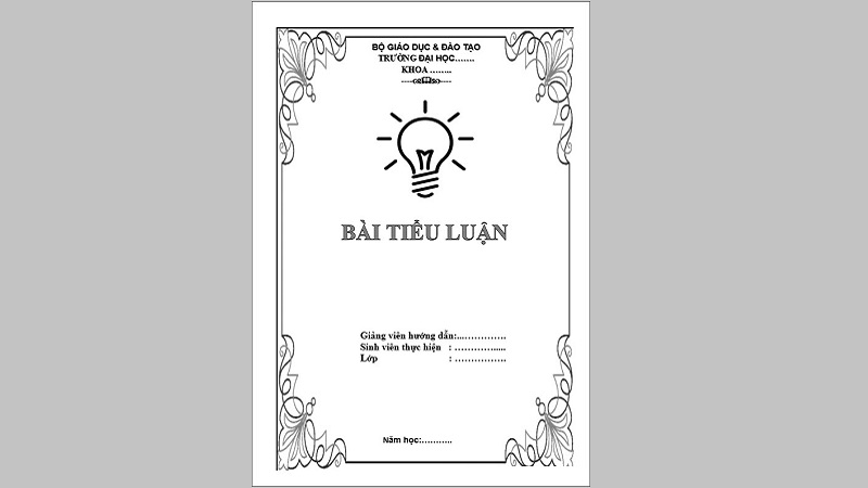 Hướng Dẫn Cách Làm Bìa Tiểu Luận Đẹp, Chuyên Nghiệp Cho Sinh Viên Cach-Lam-Bia-Tieu-Luan-14