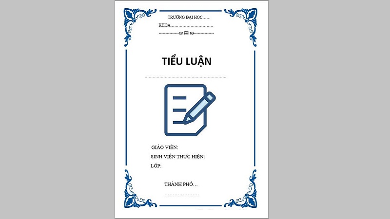 Hướng Dẫn Cách Làm Bìa Tiểu Luận Đẹp, Chuyên Nghiệp Cho Sinh Viên Cach-Lam-Bia-Tieu-Luan-15