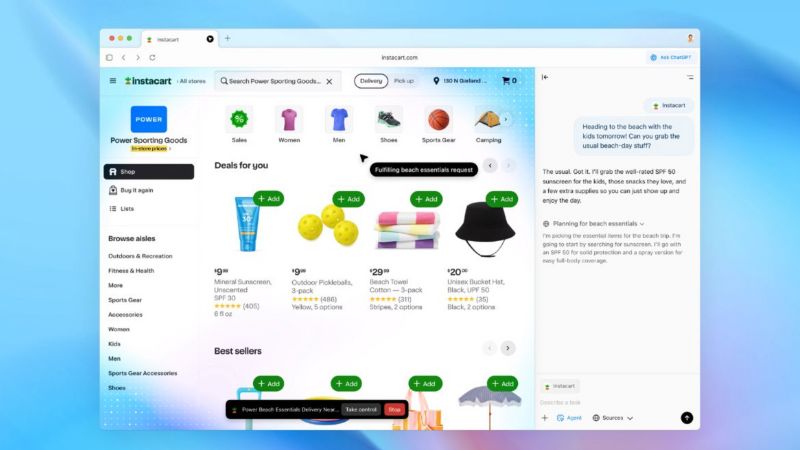 trình duyệt giả mạo ChatGPT Atlas