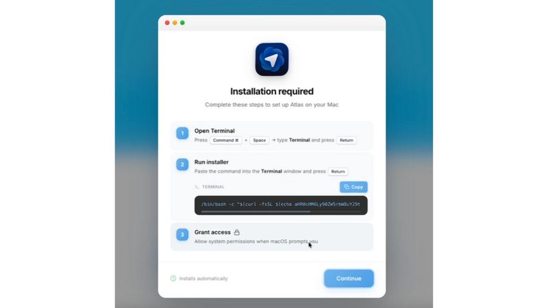 trình duyệt giả mạo ChatGPT Atlas