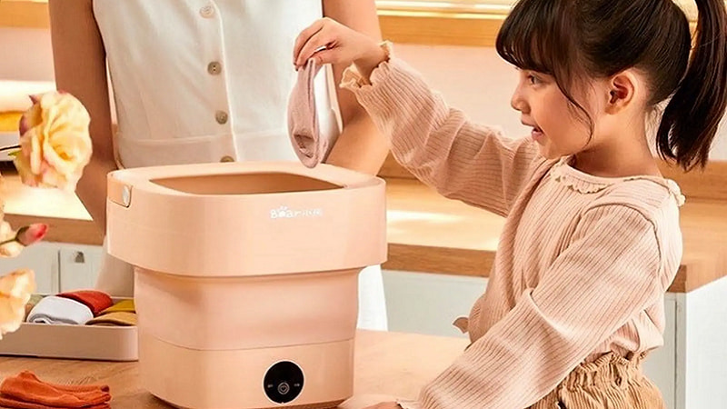 Có Nên Mua Máy Giặt Mini Cho Bé Không? Hướng Dẫn Chọn Máy Phù Hợp May-Giat-Mini-Cho-Be-2