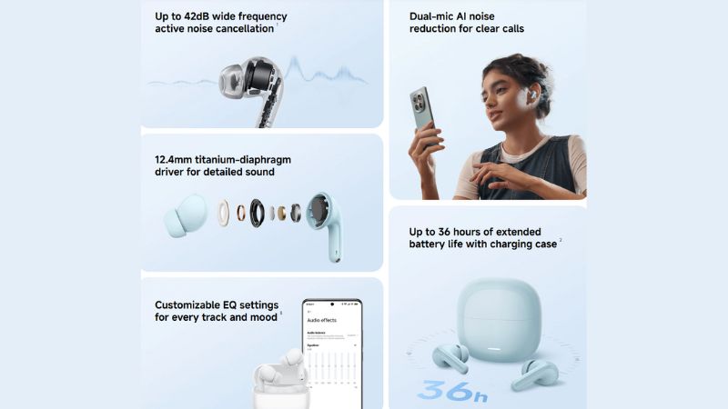 Redmi Buds 8 Lite ra mắt