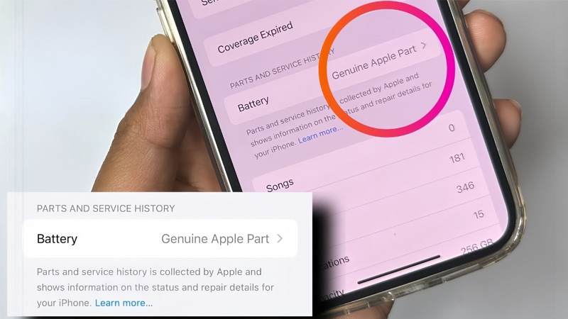 Cách Kiểm Tra Iphone Đã Bị Thay Pin Chưa - Hướng Dẫn Chi Tiết, Dễ Làm Kiem-Tra-Iphone-Da-Bi-Thay-Pin-Chua-8