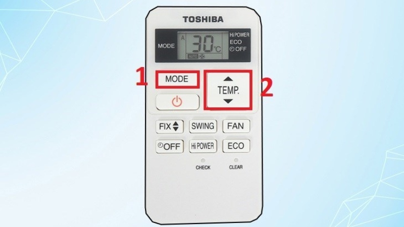 Cách Sử Dụng Remote Máy Lạnh Toshiba Chi Tiết Từ A Đến Z Remote-May-Lanh-Toshiba-6