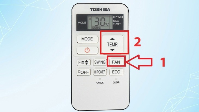 Cách Sử Dụng Remote Máy Lạnh Toshiba Chi Tiết Từ A Đến Z Remote-May-Lanh-Toshiba-7