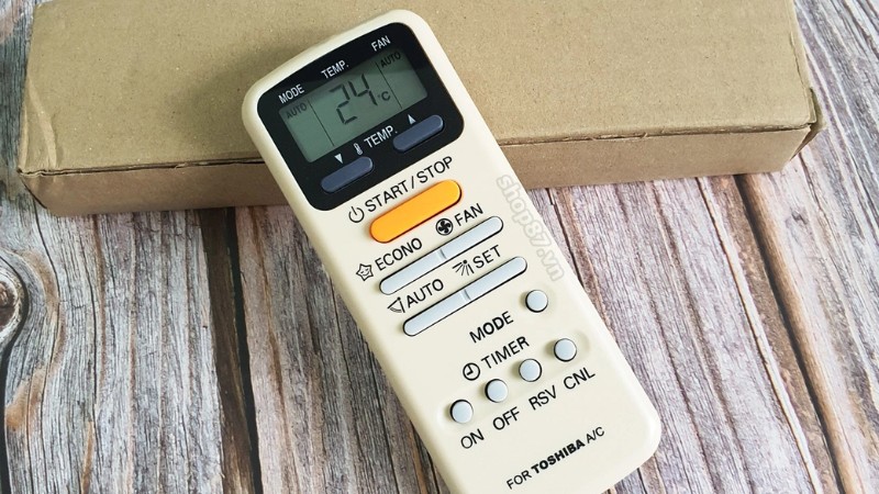 Cách Sử Dụng Remote Máy Lạnh Toshiba Chi Tiết Từ A Đến Z Remote-May-Lanh-Toshiba-9