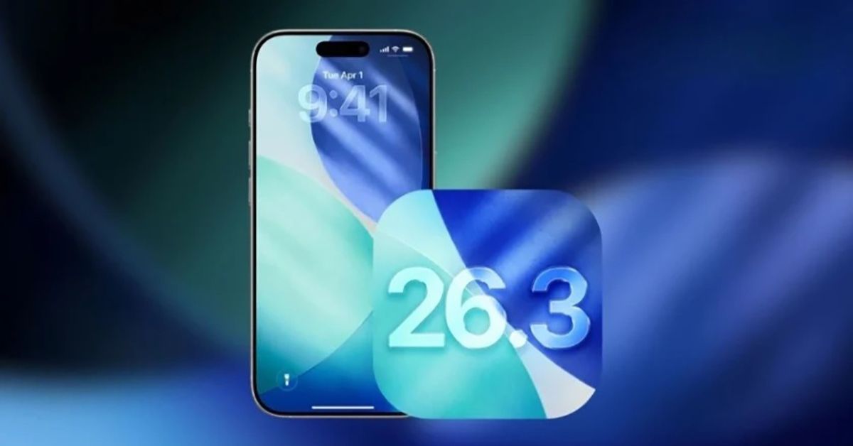 cài đặt iOS 26.3 ngay lập tức