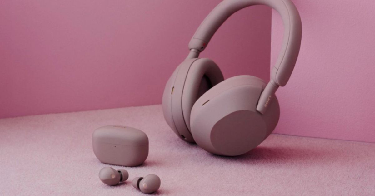 WH-1000XM6 màu hồng cát