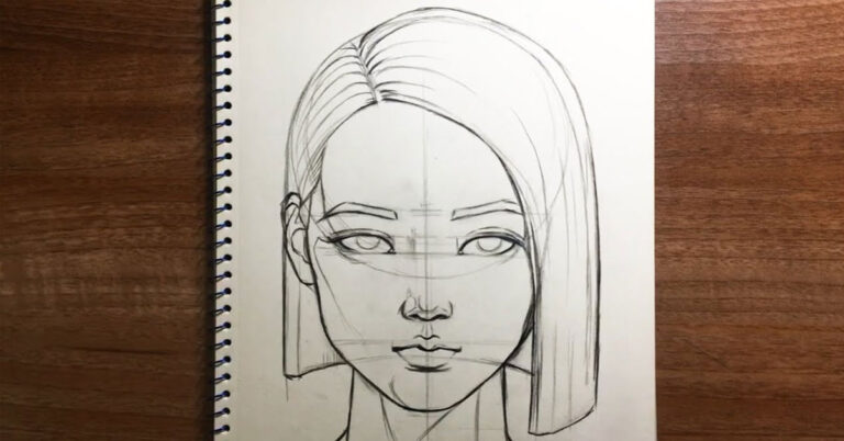 ve-chan-dung-don-gian-nhat