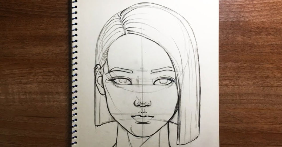 ve-chan-dung-don-gian-nhat