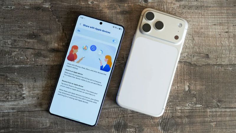 Quick Share to AirDrop