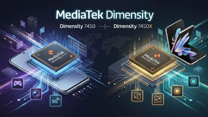 MediaTek Dimensity 7450 ra mắt 