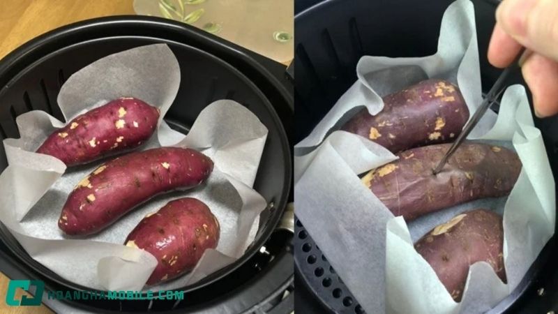 Hướng dẫn nướng khoai bằng nồi chiên không dầu tại nhà: Từ A-Z 19 cach nuong khoai bang noi chien khong dau 1