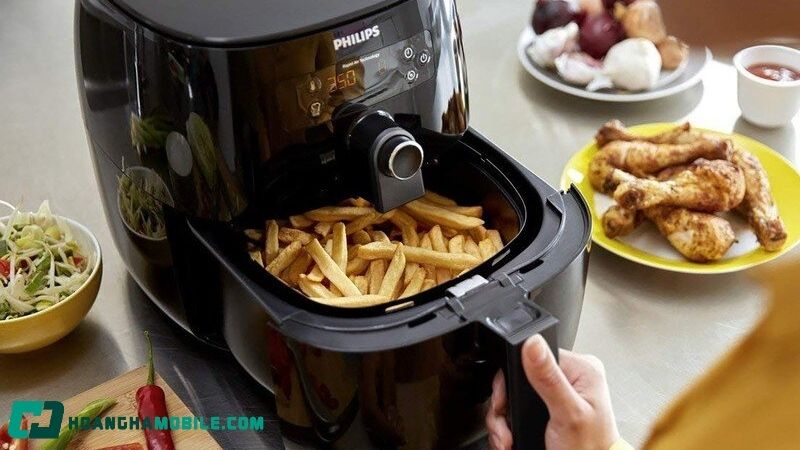 Hướng dẫn nướng khoai bằng nồi chiên không dầu tại nhà: Từ A-Z 21 cach nuong khoai bang noi chien khong dau 3