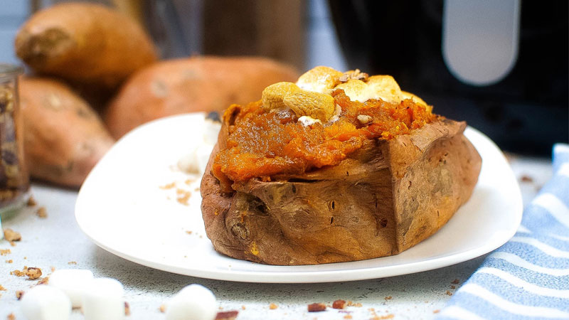 cach-nuong-khoai-lang-bang-noi-chien-khong-dau-4