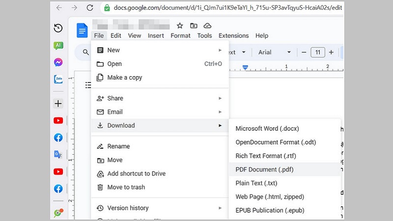 Đổi đuôi Word sang PDF – Hướng dẫn chi tiết trên máy tính và điện thoại 31 doi-duoi-word-sang-pdf-14