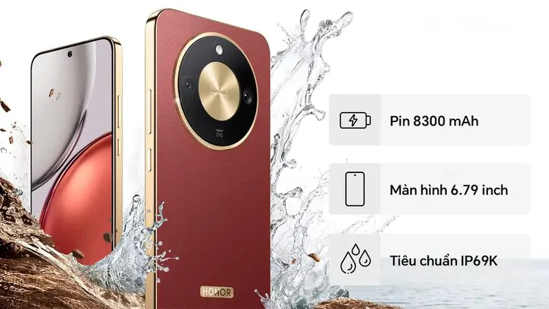 HONOR X9d 5G và X7d 4G top điện thoại độ bền kháng nước