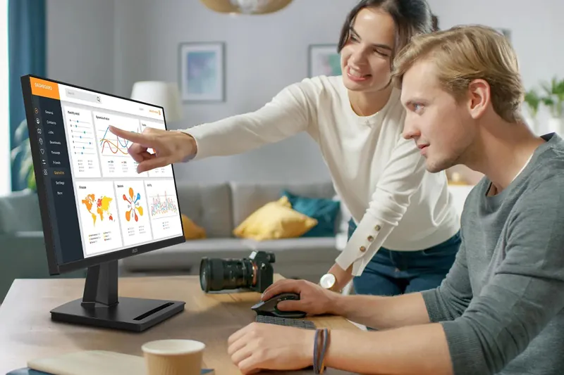 Tần số quét 120Hz mượt mà trên MSI PRO MP225 E12VL