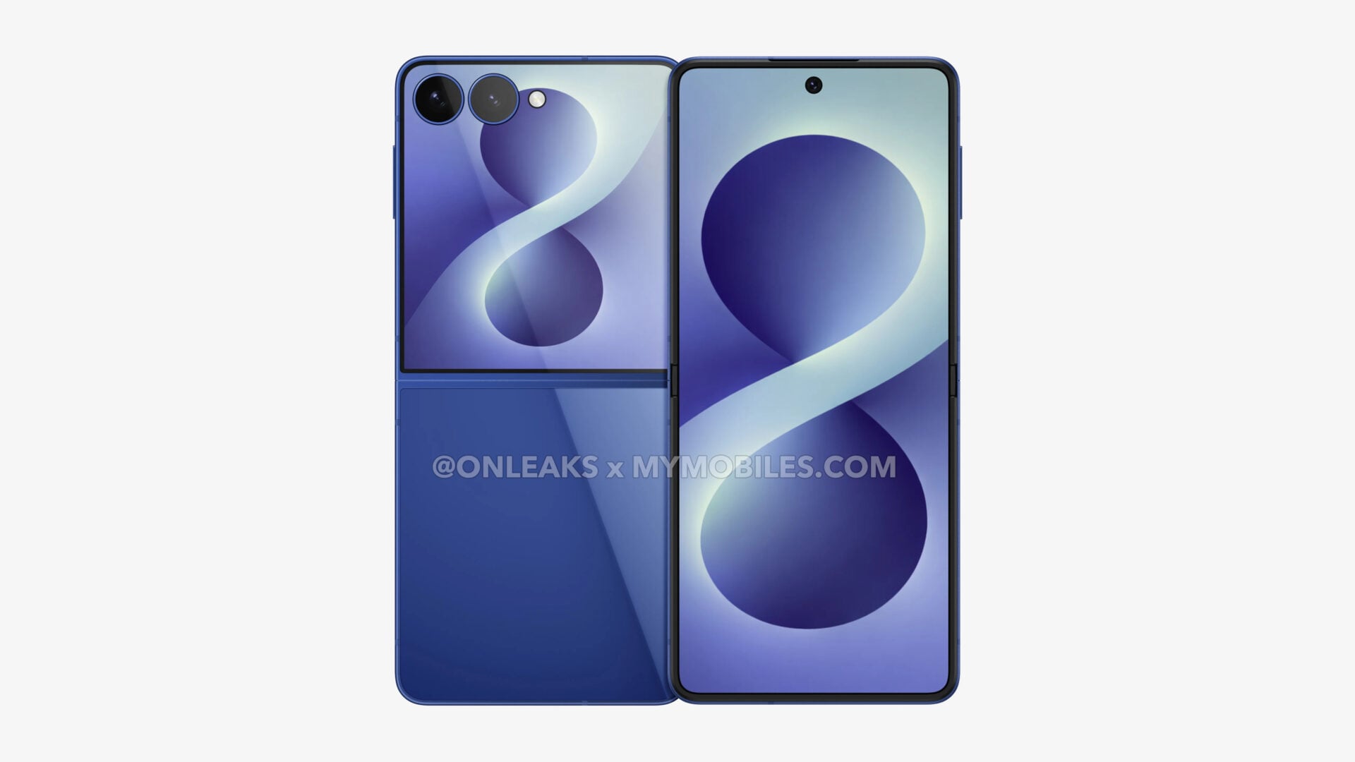 Galaxy Z Flip 8 mặt sau cụm camera kép 50MP 12MP