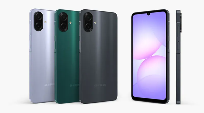 Top điện thoại giảm giá dưới 4 triệu Samsung Galaxy A07 4G Helio G99